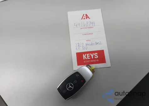 2020 Mercedes-Benz Glc 300 4Matic из США, поврежденный, VIN W1N0G8EB8LF848450